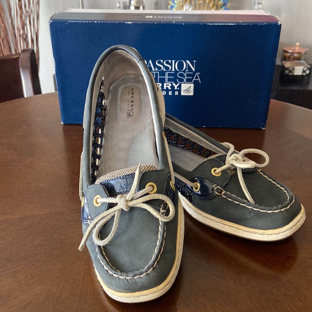 Sperry Top-Sider Angelfish Cane Navy - Women’s 8 1/2 M